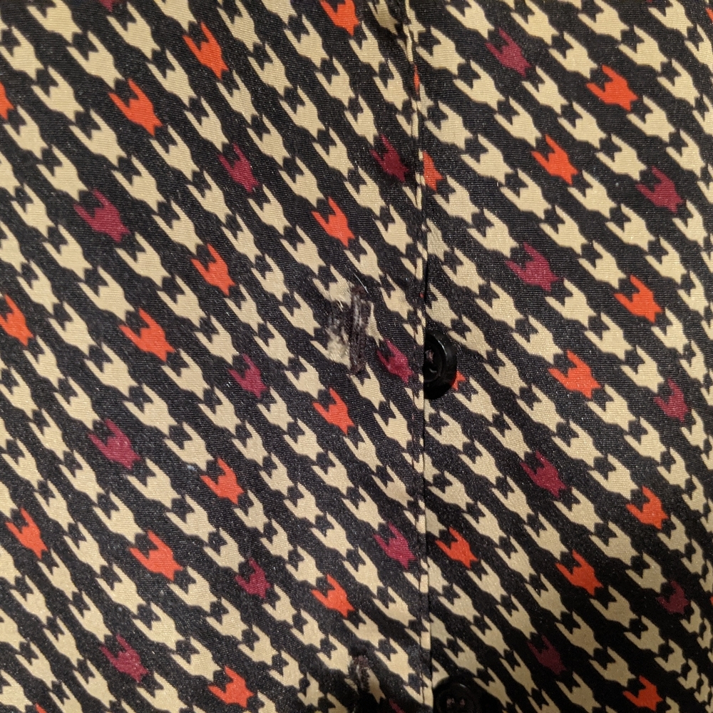 Vintage 90s Elementz Pattern Buttdown - image 4